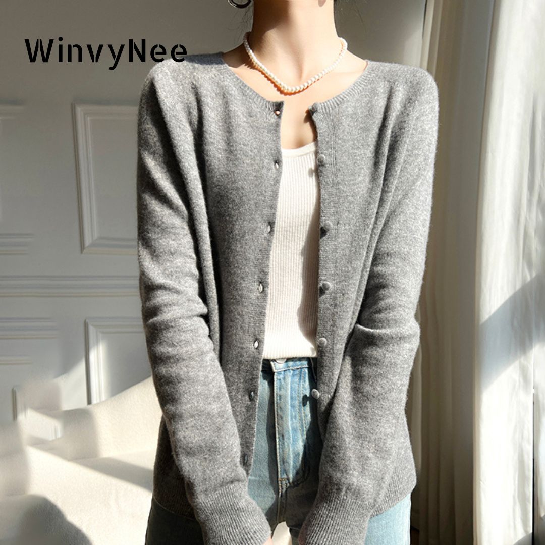 Vintage Collectible Buttons - WinvyNee 2024 yeni Trend kadın yün