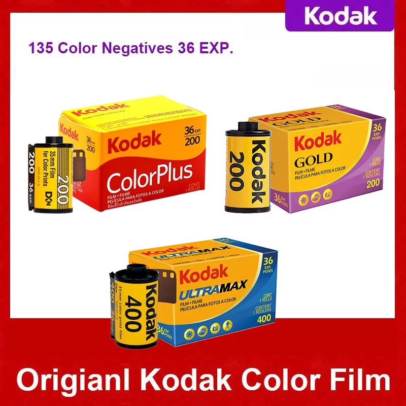 Film Camera 35Mm - Orijinal KODAK Filmi 35mm Rulo Başına