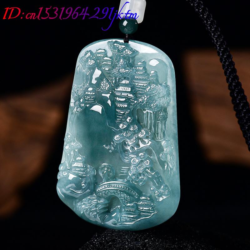 Doğal Birman Yeşim Taşı Manzar - Vintage Necklace incelemesi ve fiyatı