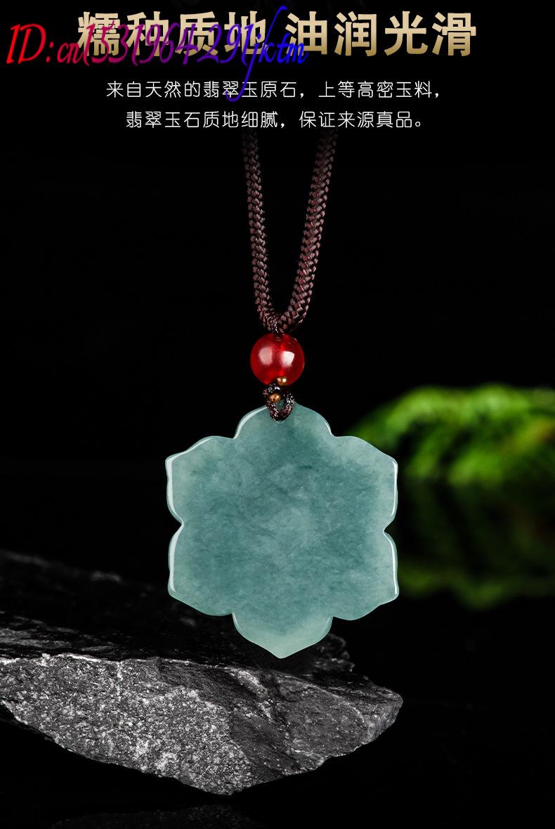 Burma Yeşim Taşı Çiçek Kolye U - Vintage Necklace incelemesi ve fiyatı