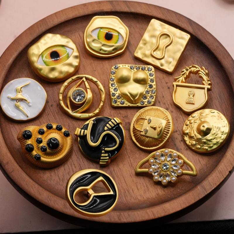 Vintage Metal Düğme Sanatsal G - Vintage Collectible Buttons incelemesi ve fiyatı