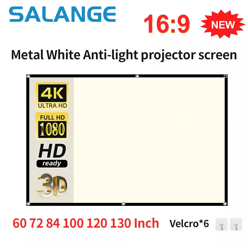 Salange Projektör Ekranı 16:9  - Slide Film 120 incelemesi ve fiyatı